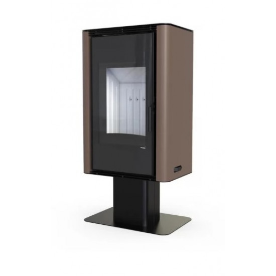 Сталева піч Defro Home SOLUM TOP Коричневий